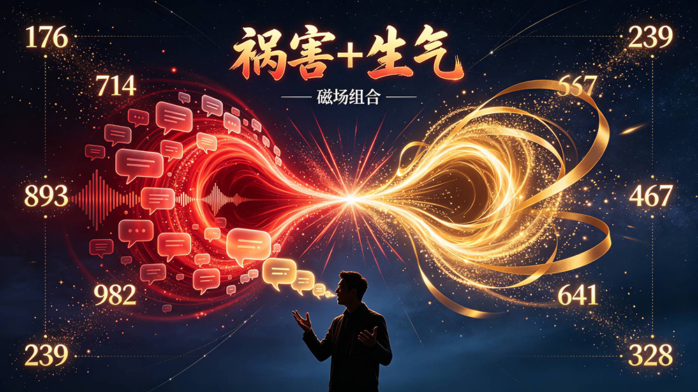 手机号码中祸害+生气磁场